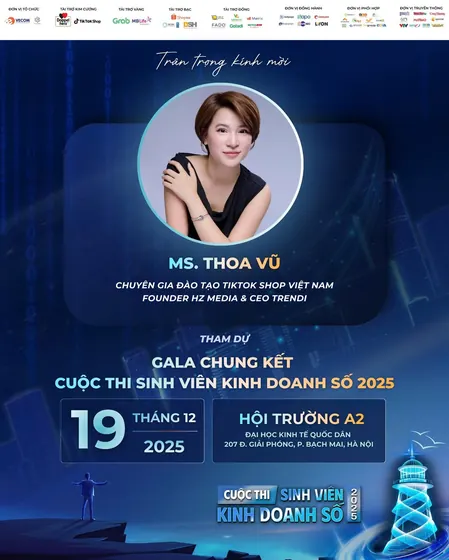 Gala chung kết Cuộc thi sinh viên kinh doanh số 2025