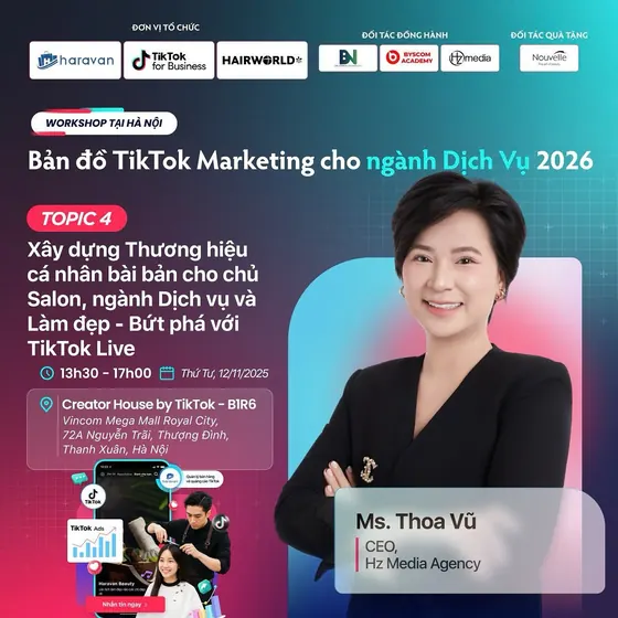 Bản đồ TikTok Marketing ngành Dịch vụ 2026