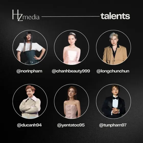 Talent của HZ Media