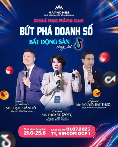 Khoá học bứt phá doanh số bất động sản